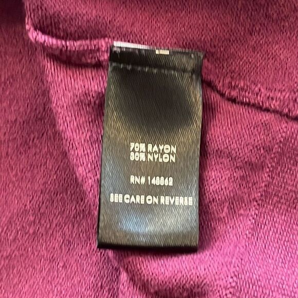 Torrid Purple Highland Thistle Crew Neck Sleeveless Knit Sweater 4X - Picture 5 of 6